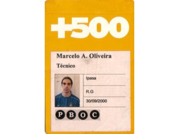 Credencial Brasil 500 anos