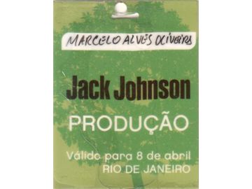 Credencial Jack Johnson
